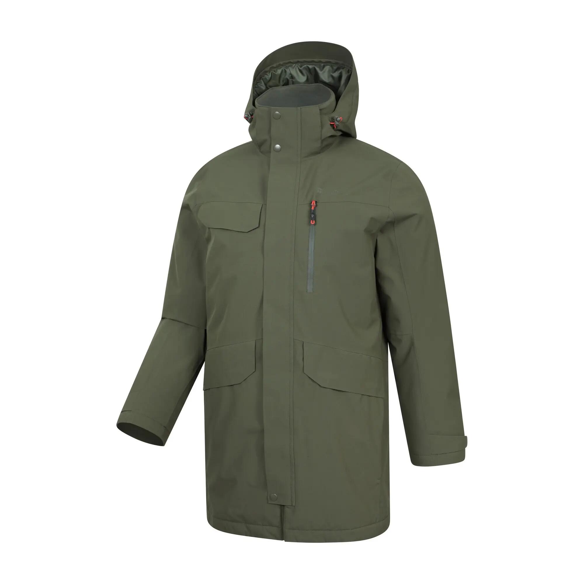 "Reid" Steppjacke für Herren Grün 4/4