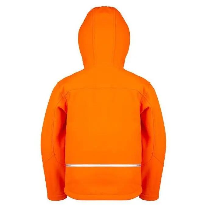 Core Junior SoftshellJacke mit Kapuze Kinder Neon-Orange 3/7