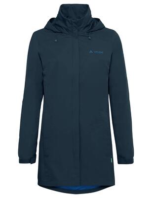 Parka - sport - dames - escape - waterdicht gerecycled - donkerblauw