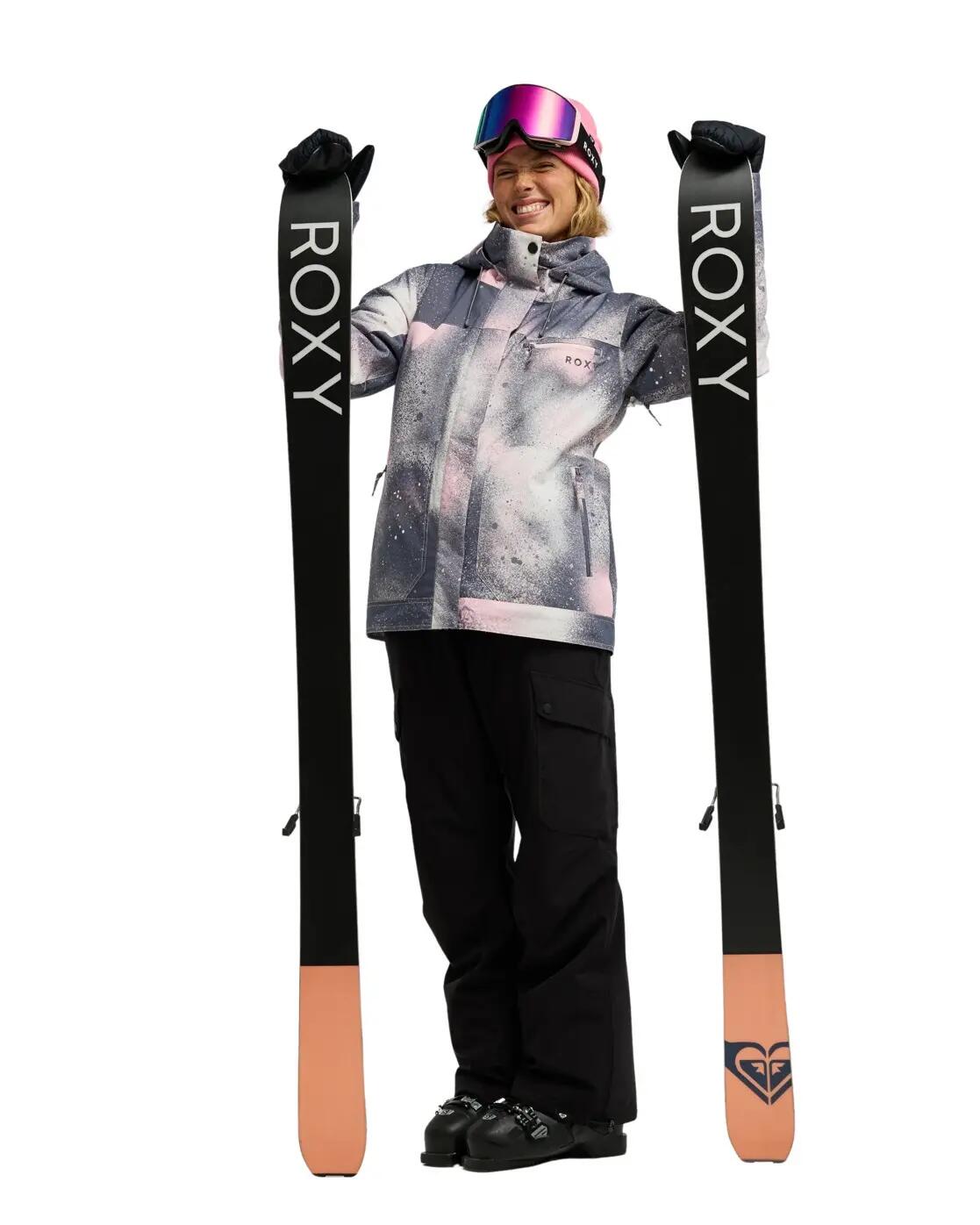 Chaqueta técnica snow BRYLEE Gris Mujer 4/4