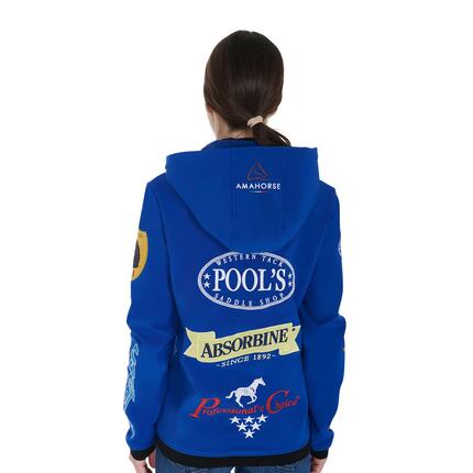 Veste softshell unisexe multilogo molletonnée