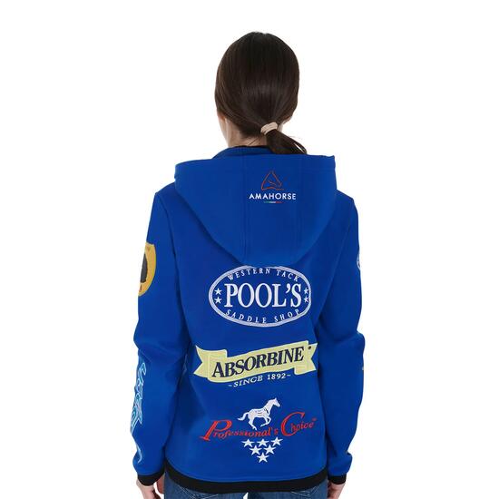 Veste softshell unisexe multilogo molletonnée