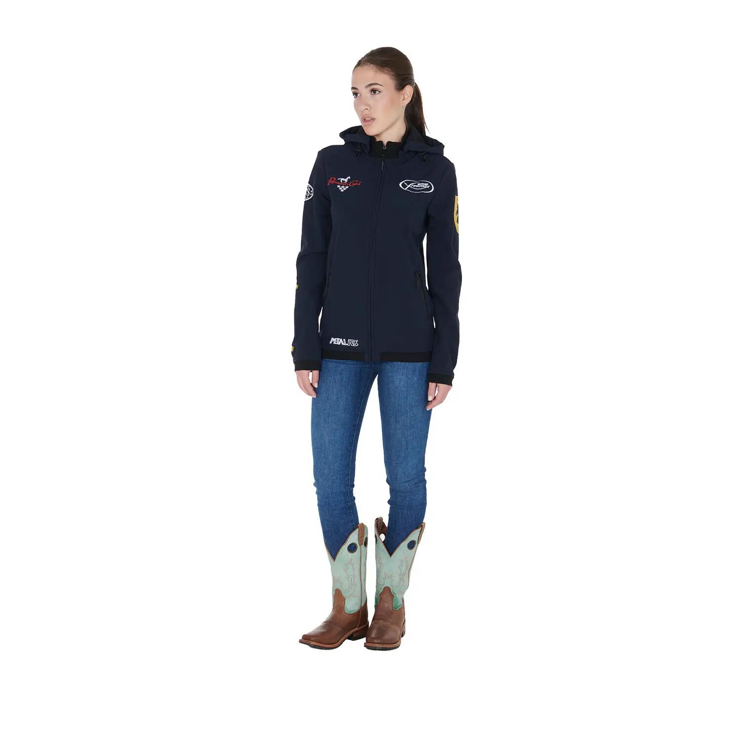 Giacca softshell unisex multilogo felpato 7/7