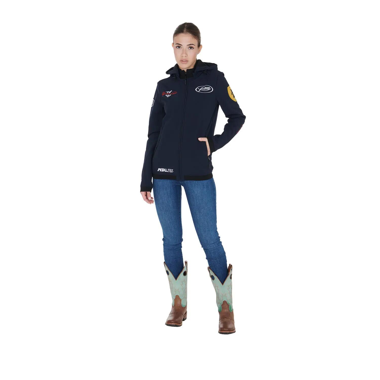 Giacca softshell unisex multilogo felpato 6/7
