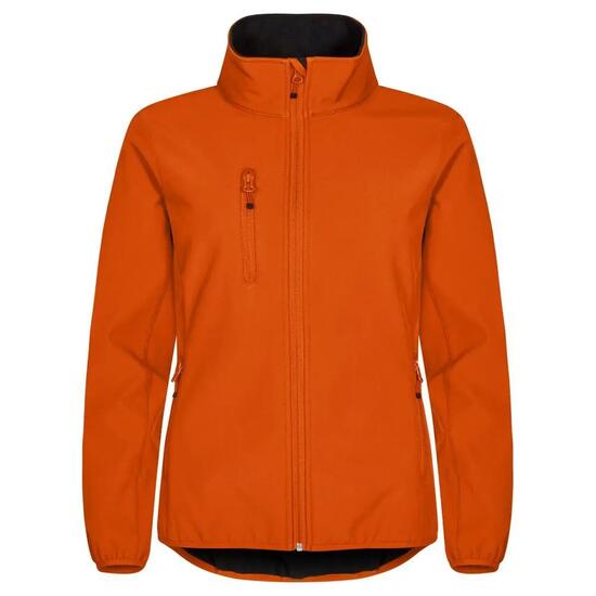 Veste Softshell CLASSIC Femme (Orange Sang)
