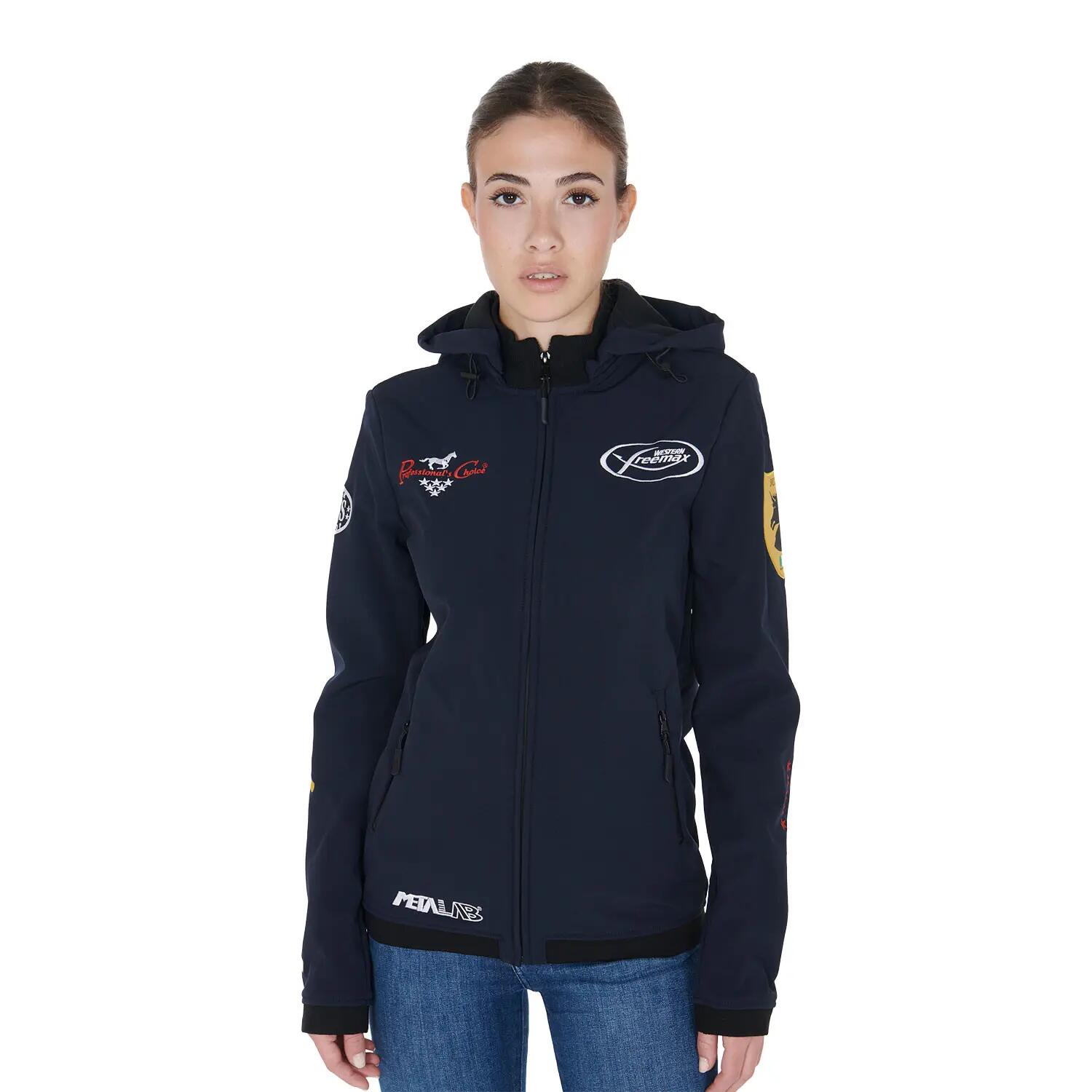 Giacca softshell unisex multilogo felpato 2/7