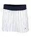 Jupe-short - Tennis - Femme - Anna - Regular fit, rayée - Blanc/navy 3/4