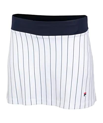 Jupe-short - Tennis - Femme - Anna - Regular fit, rayée - Blanc/navy 2/4