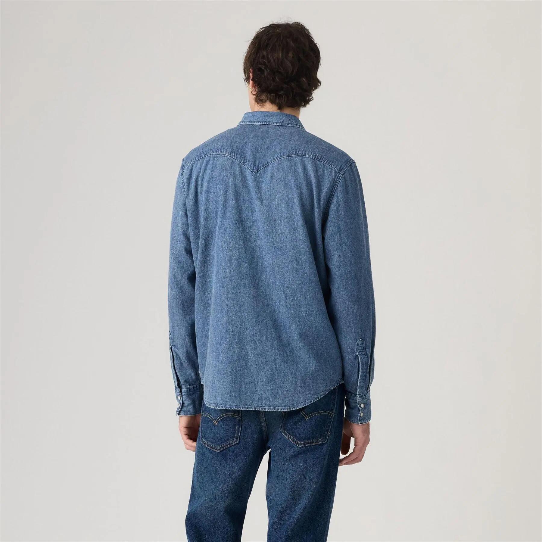Camicia Uomo Levis Western Standard Esta Worn In Root 5/5