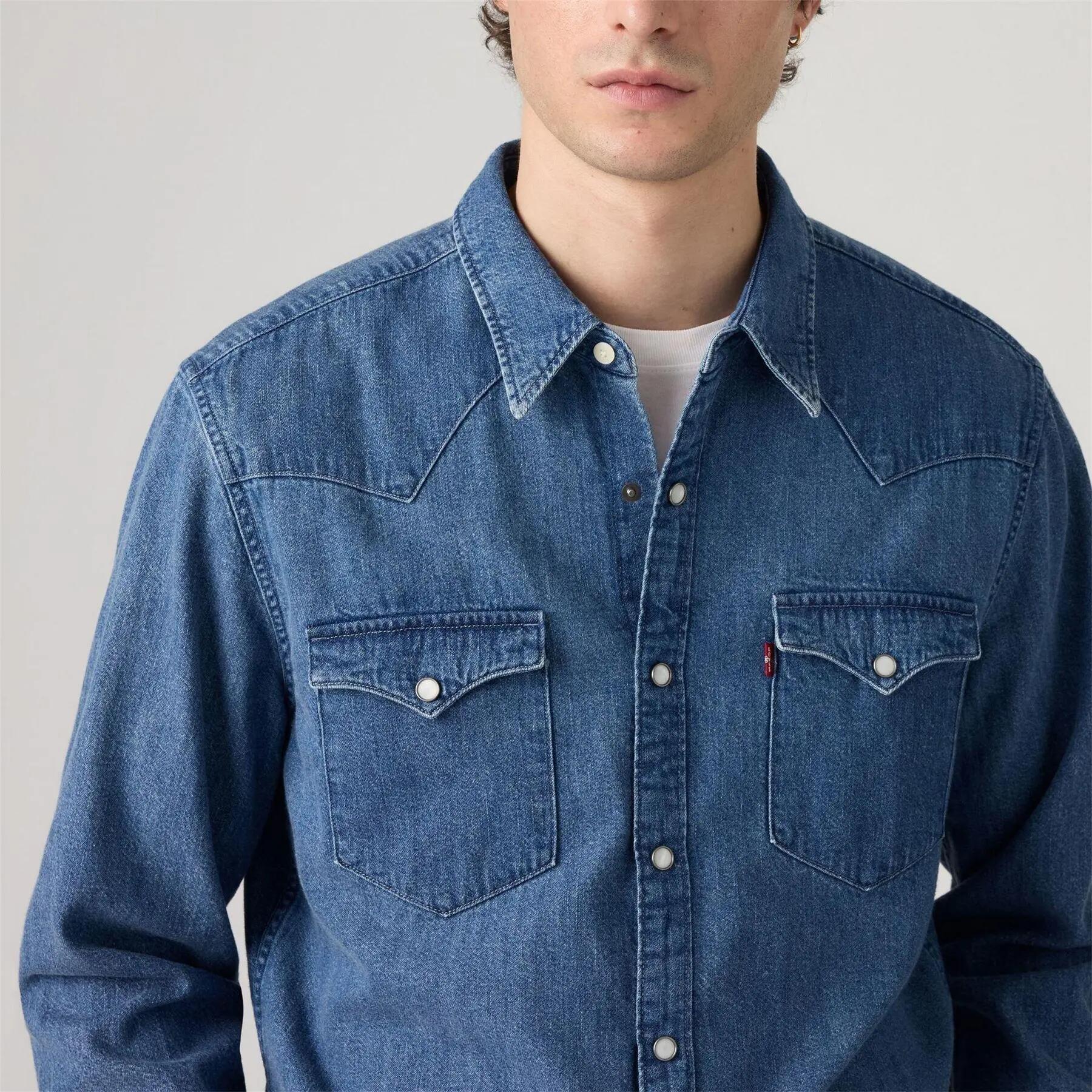 Camicia Uomo Levis Western Standard Esta Worn In Root 4/5