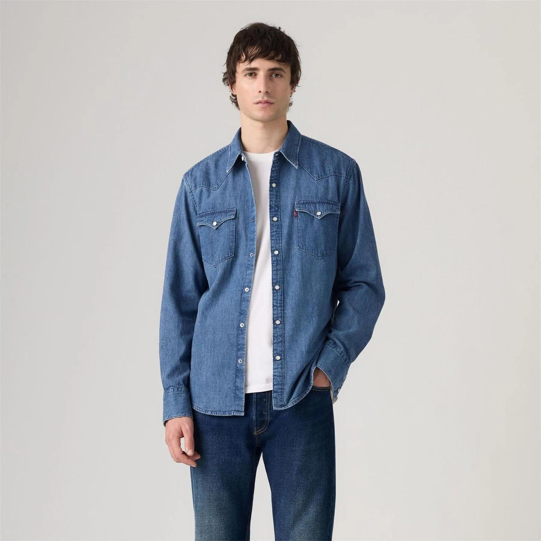 Camicia Uomo Levis Western Standard Esta Worn In Root 3/5