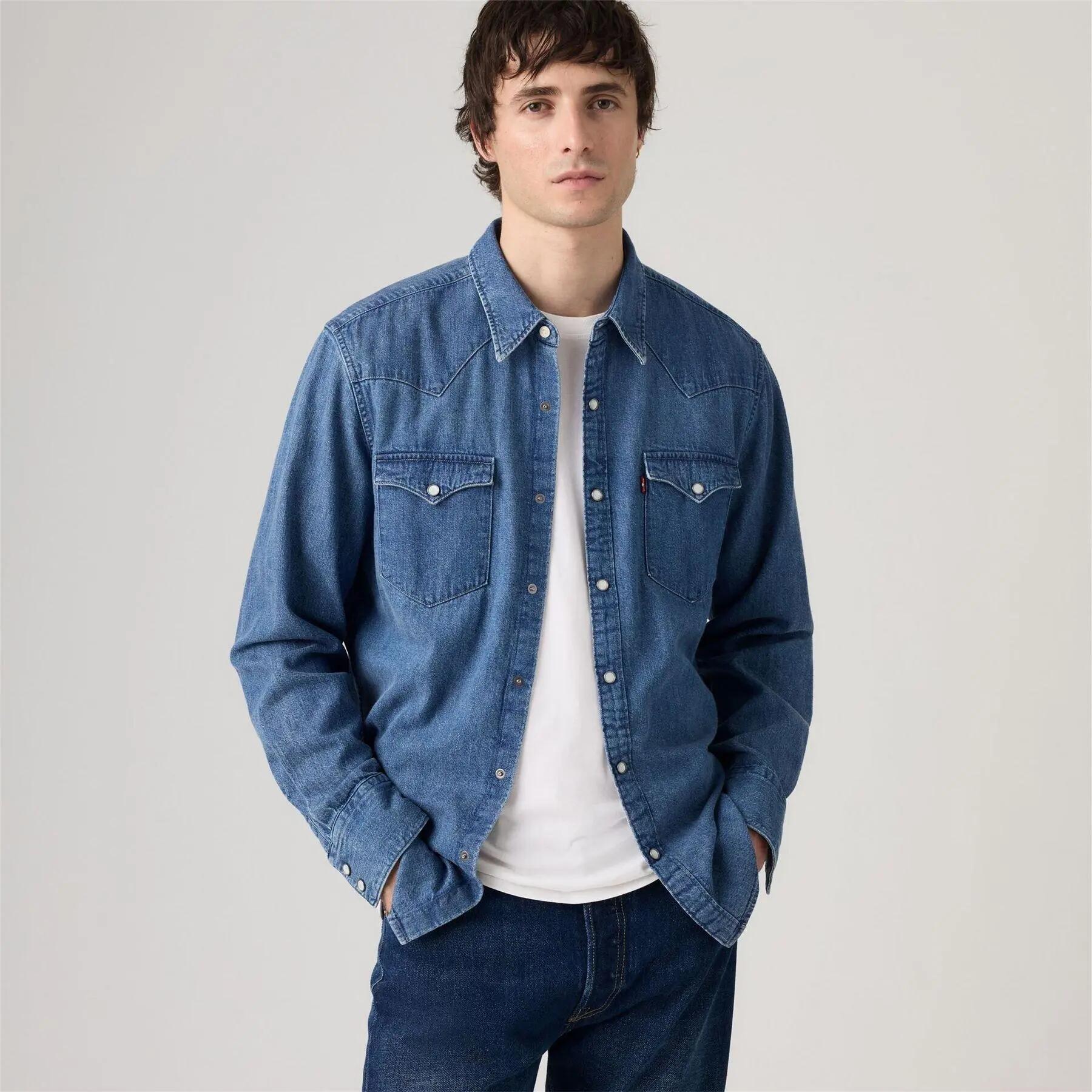 Camicia Uomo Levis Western Standard Esta Worn In Root 2/5
