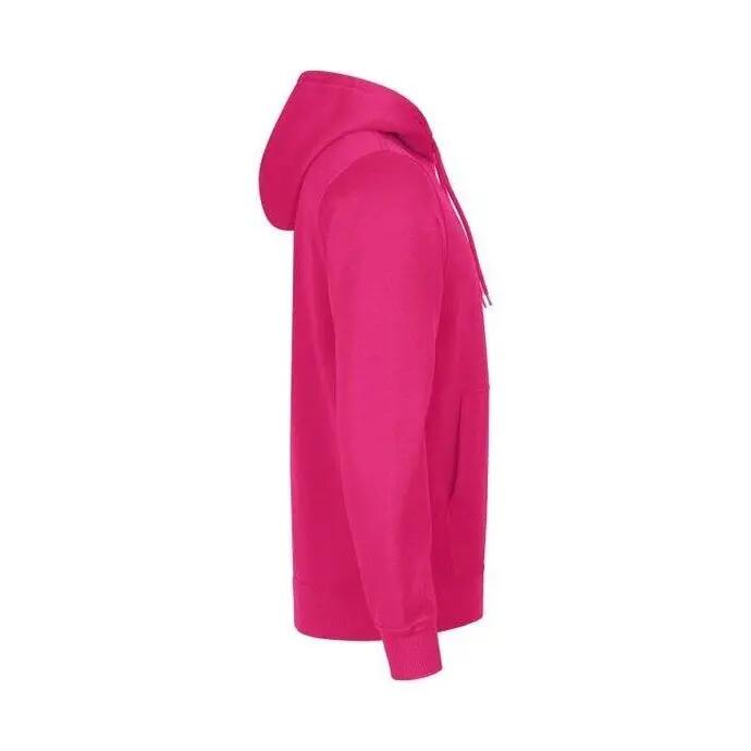 "Miami" Kapuzenpullover für Damen Unisex Herren Helles Kirschrot 3/6