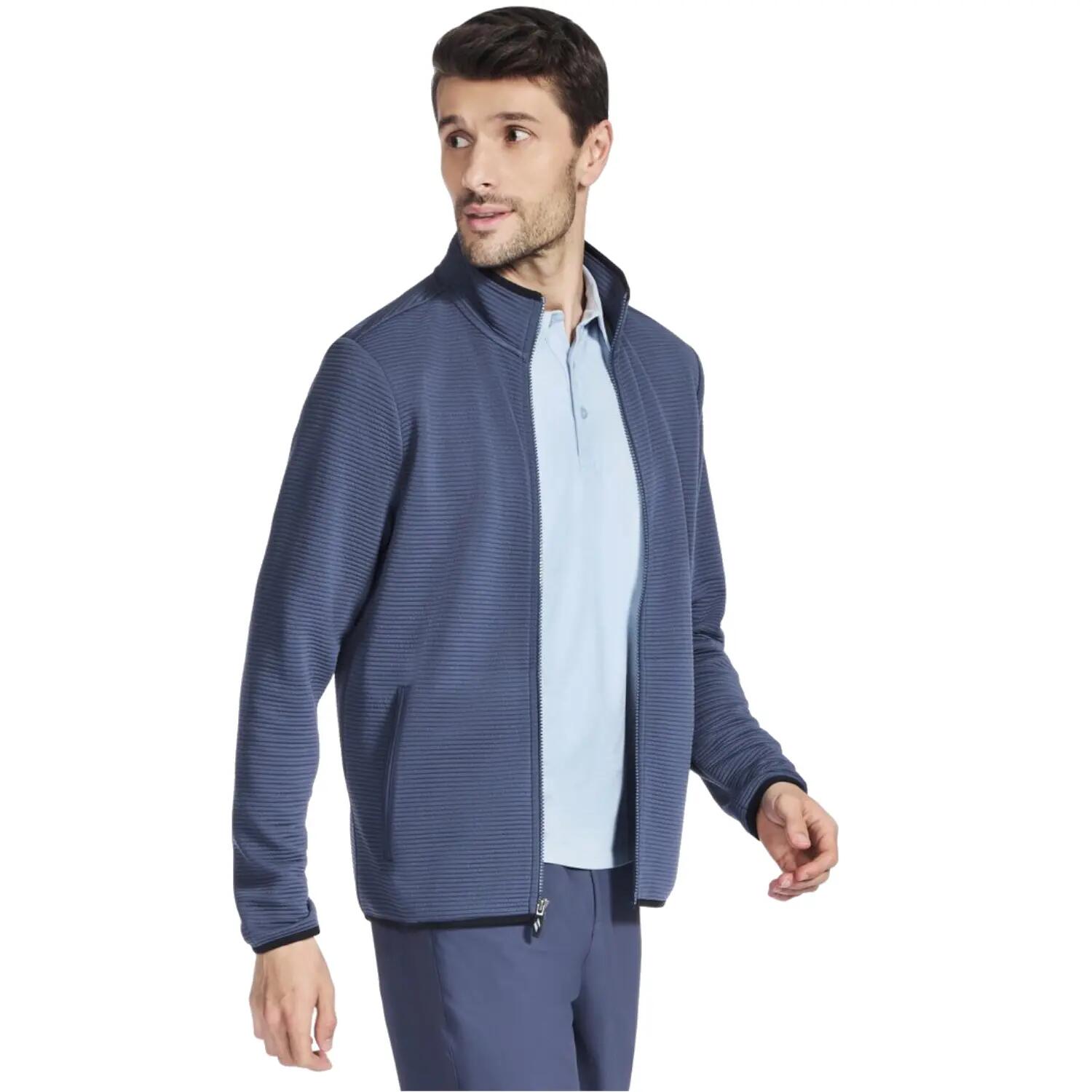 Bluza dresowa sportowa męska The Hoodless Hoodie Ottoman Jacket 3/3
