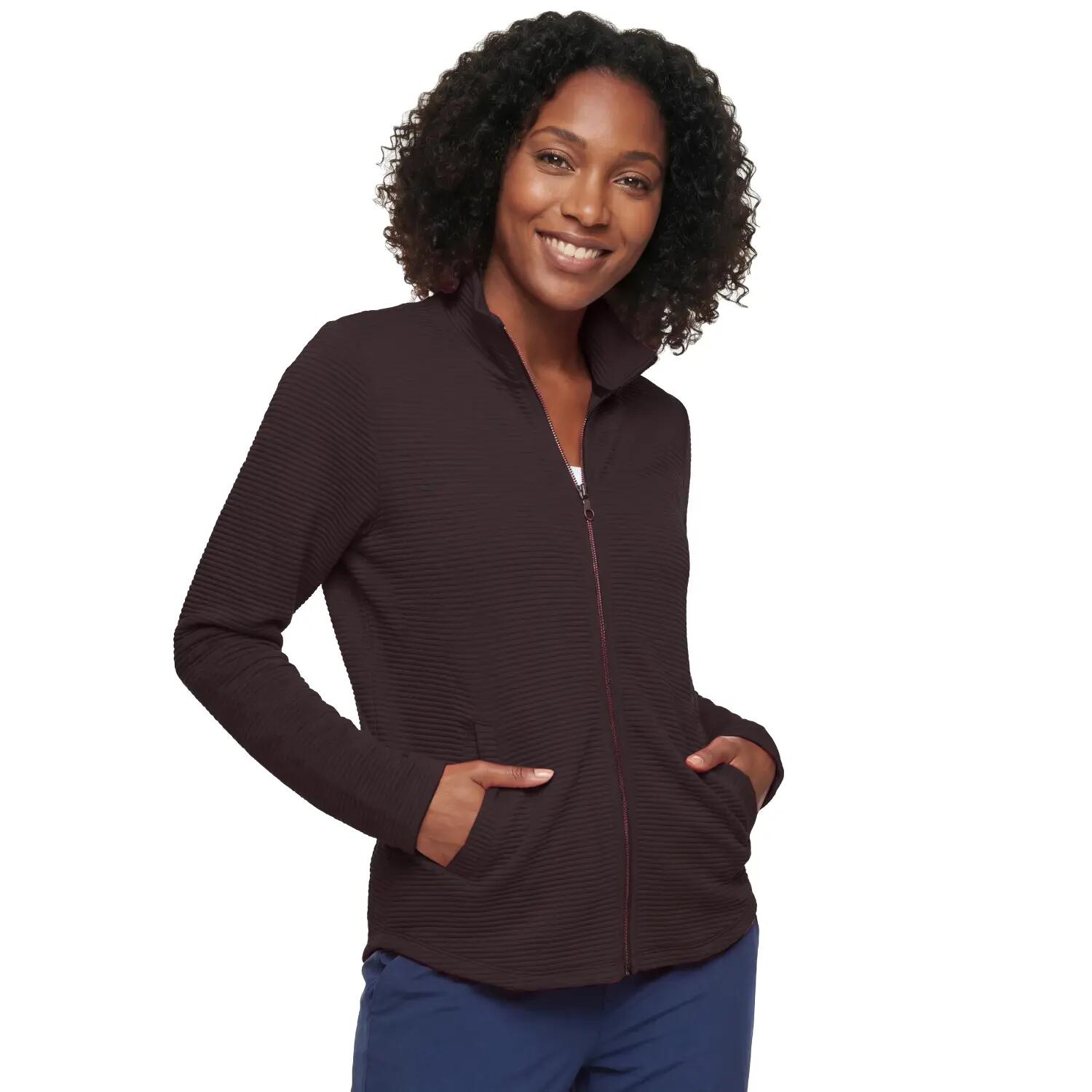 Bluza dresowa sportowa damska The Hoodless Hoodie GoWalk Shine Jacket 3/3