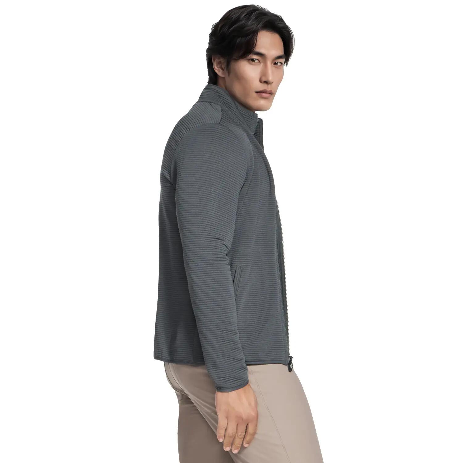 Bluza dresowa sportowa męska The Hoodless Hoodie Ottoman Jacket 4/4