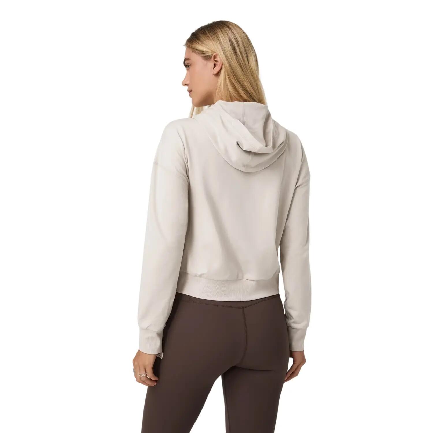 Veste À Capuche PERFORMANCE Femme (Écru Chiné) 2/4