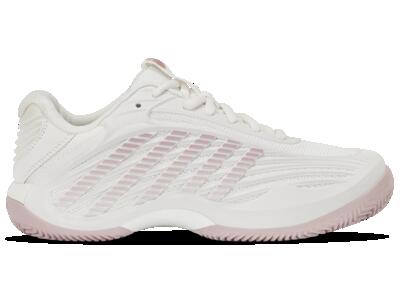 Tennisschoenen - sport - dames - k-swiss hce 3 clay - wit met roze goud