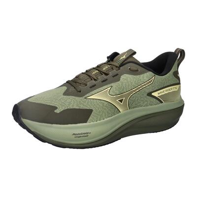 Schoenen - hardlopen - heren - wave rider tt 4 - demping, grip - kaki/zwart