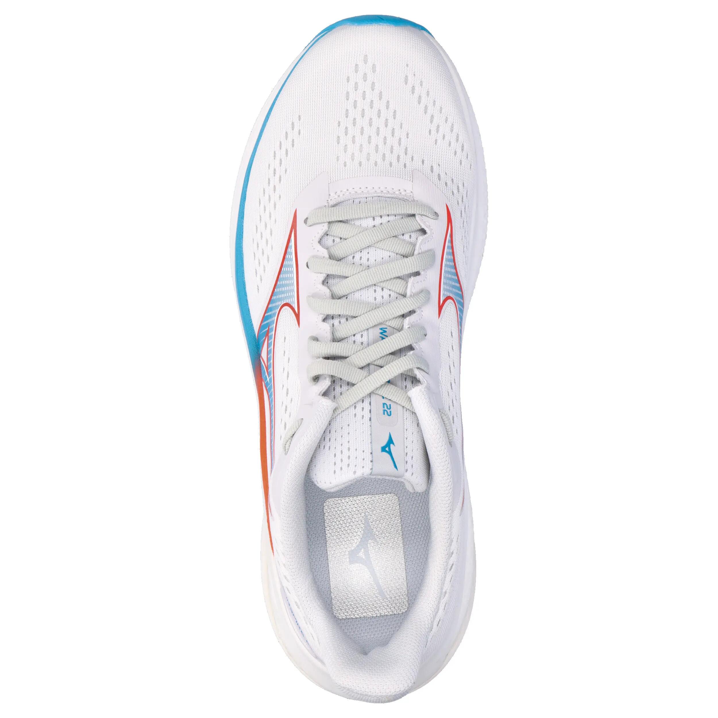 Scarpe - da corsa - stabili - wave inspire 22 - bianco/blu 5/15