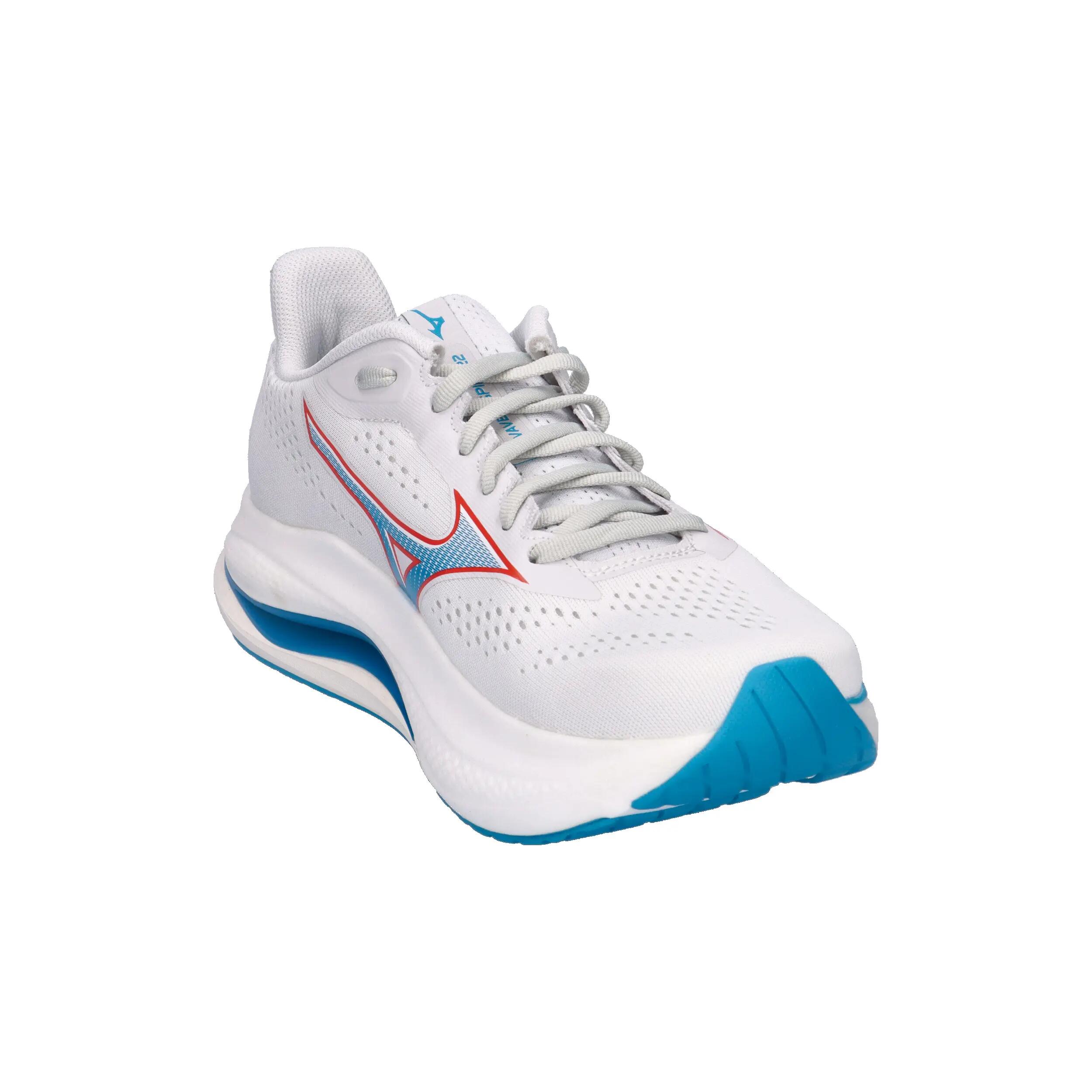 Scarpe - da corsa - stabili - wave inspire 22 - bianco/blu 2/15