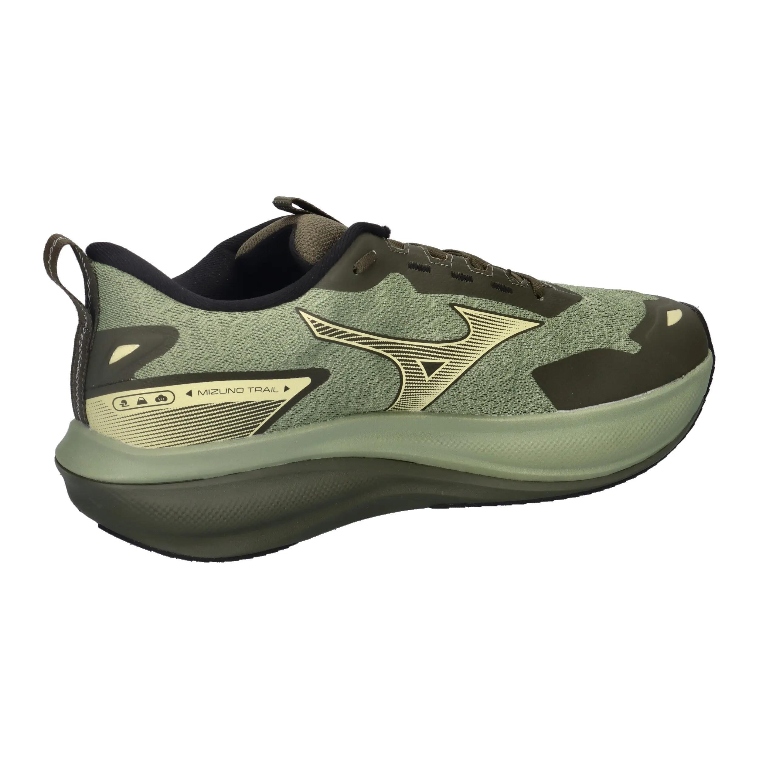Scarpe - trail - uomo - ammortizzanti e trazione - kaki/nero 14/14