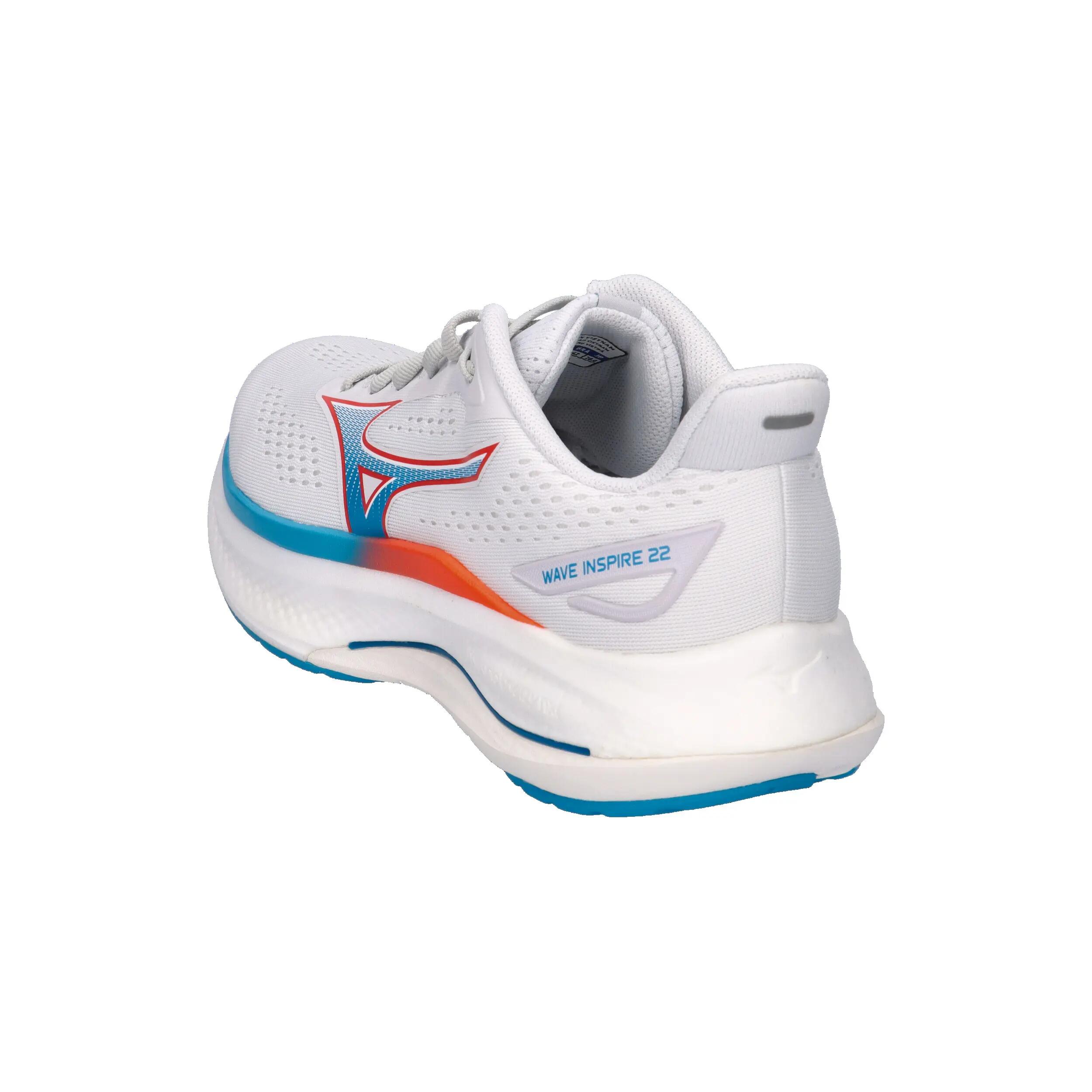 Scarpe - da corsa - stabili - wave inspire 22 - bianco/blu 12/15