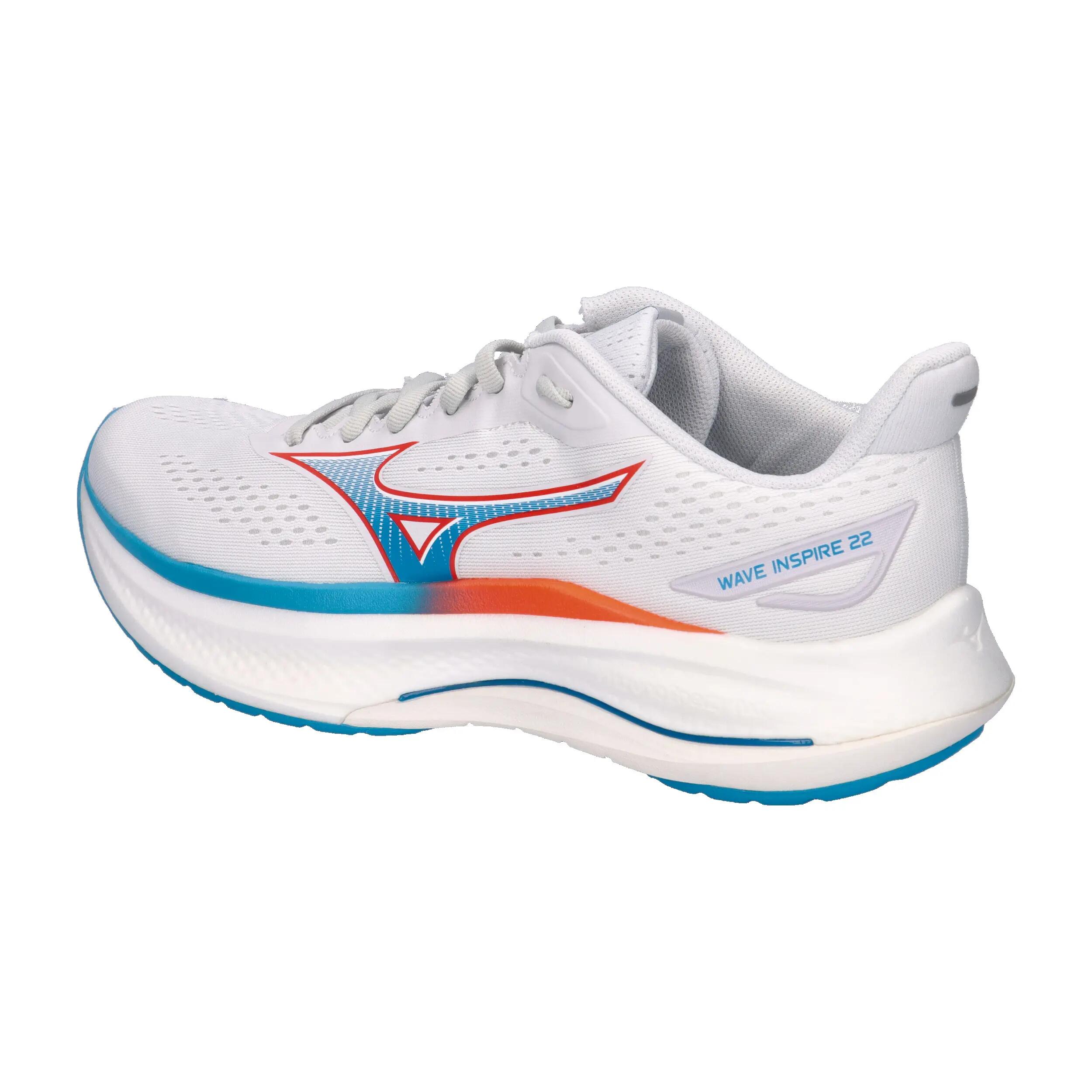 Scarpe - da corsa - stabili - wave inspire 22 - bianco/blu 11/15