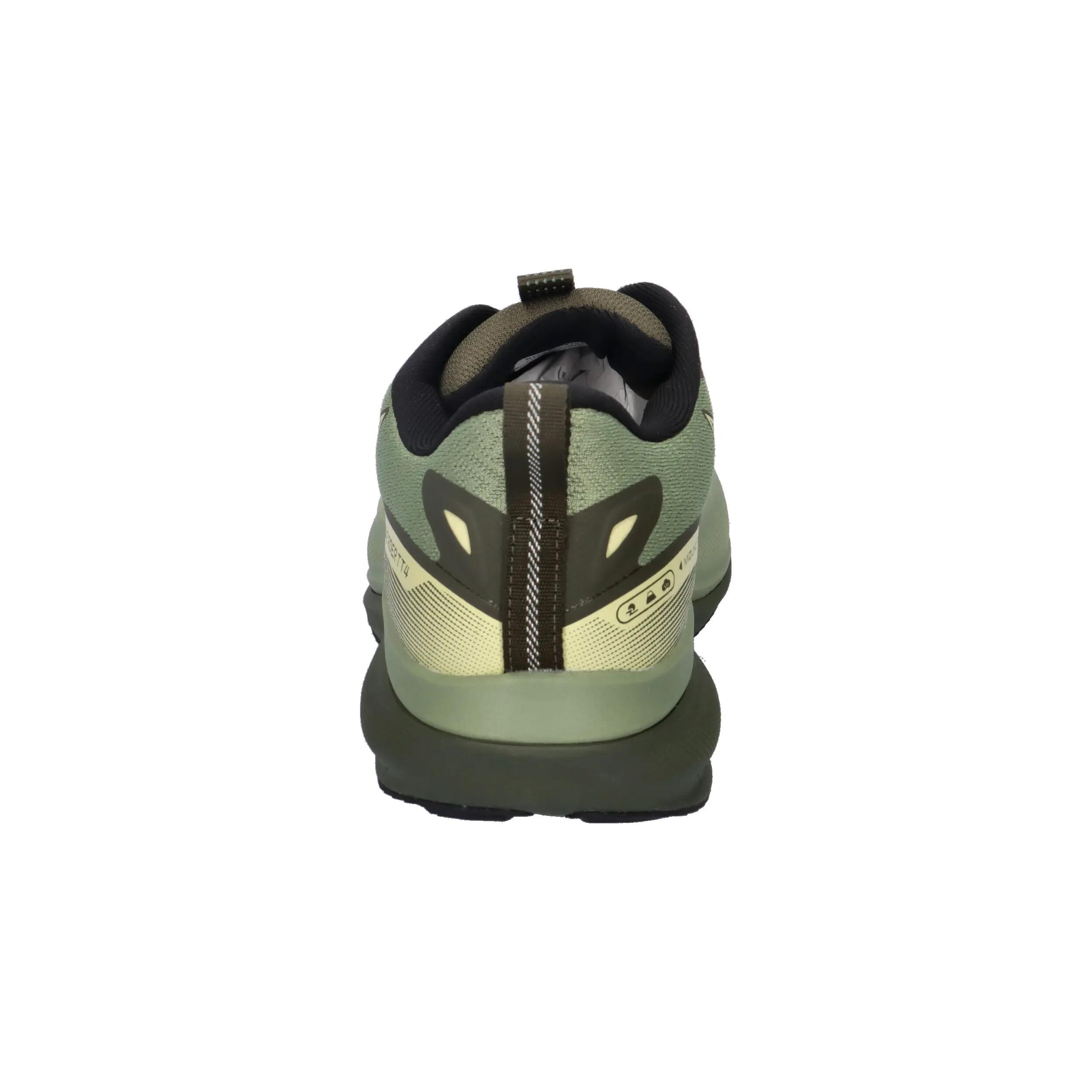 Scarpe - trail - uomo - ammortizzanti e trazione - kaki/nero 12/14
