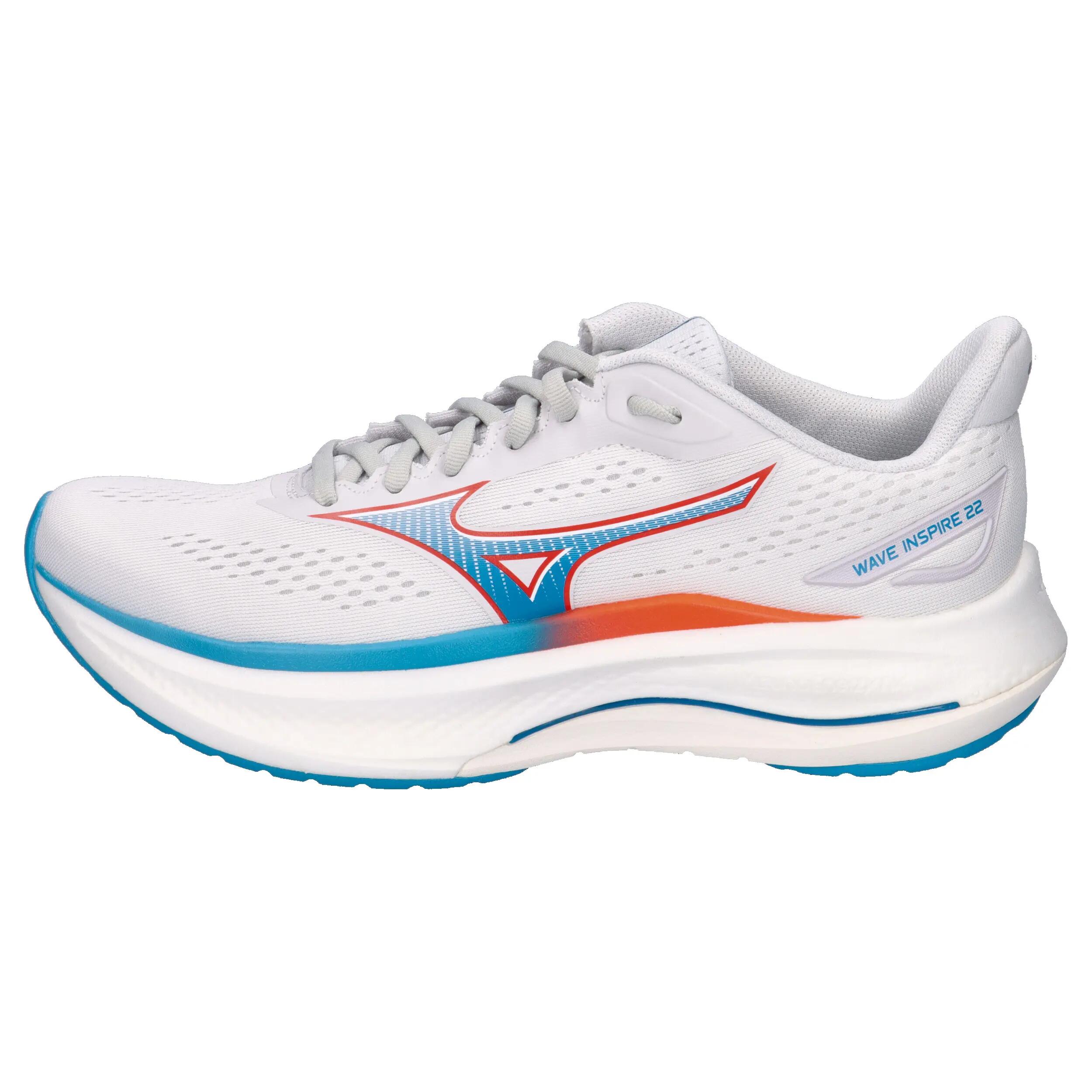 Scarpe - da corsa - stabili - wave inspire 22 - bianco/blu 10/15