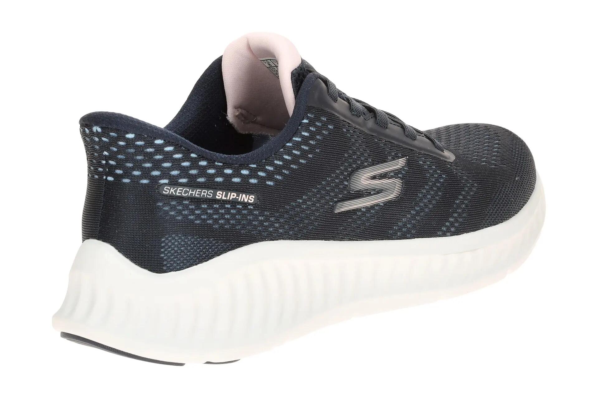 Skechers Go Walk Now Schuhe Sneakers blau SLIP-INS 125643 4/7