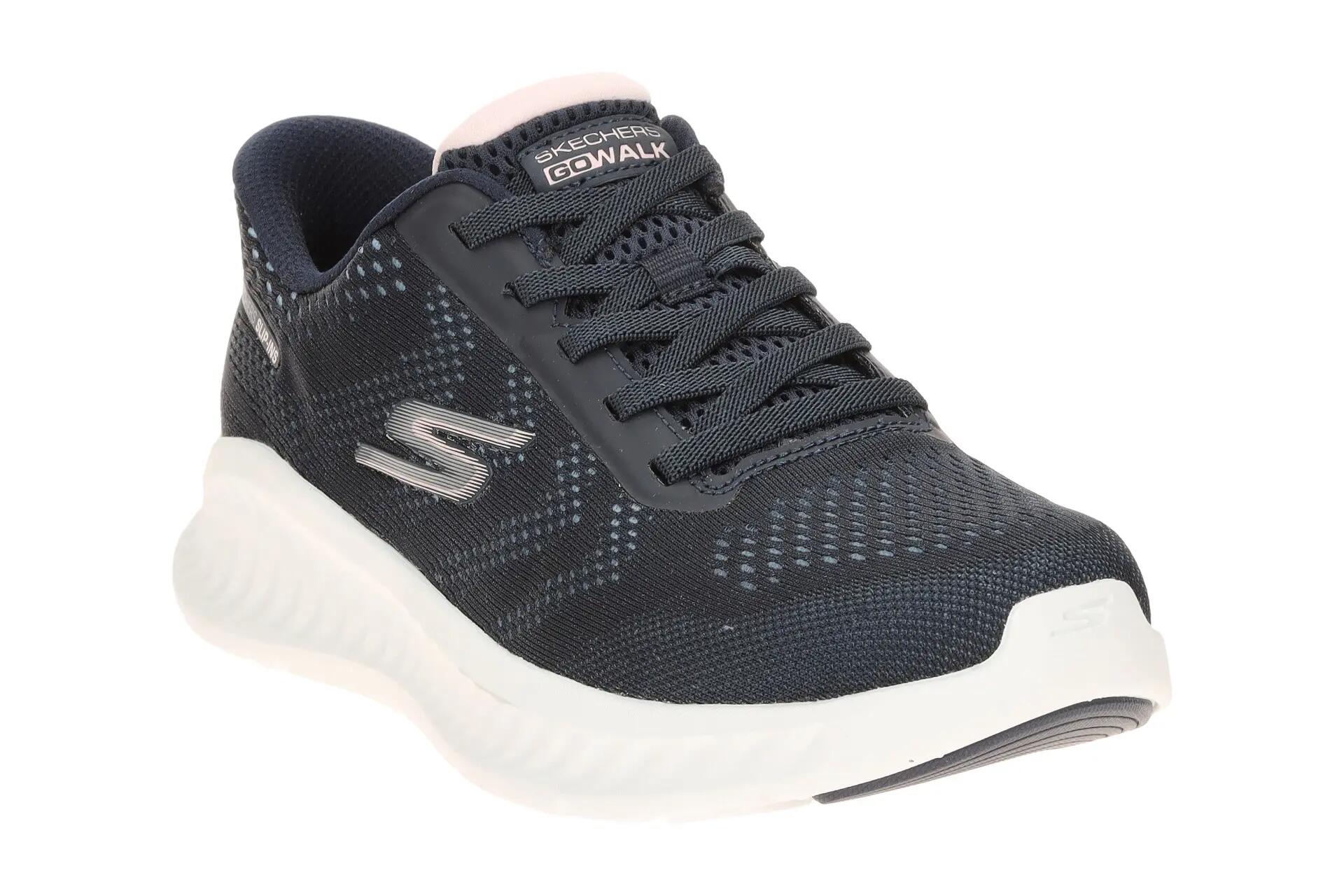 Skechers Go Walk Now Schuhe Sneakers blau SLIP-INS 125643 3/7
