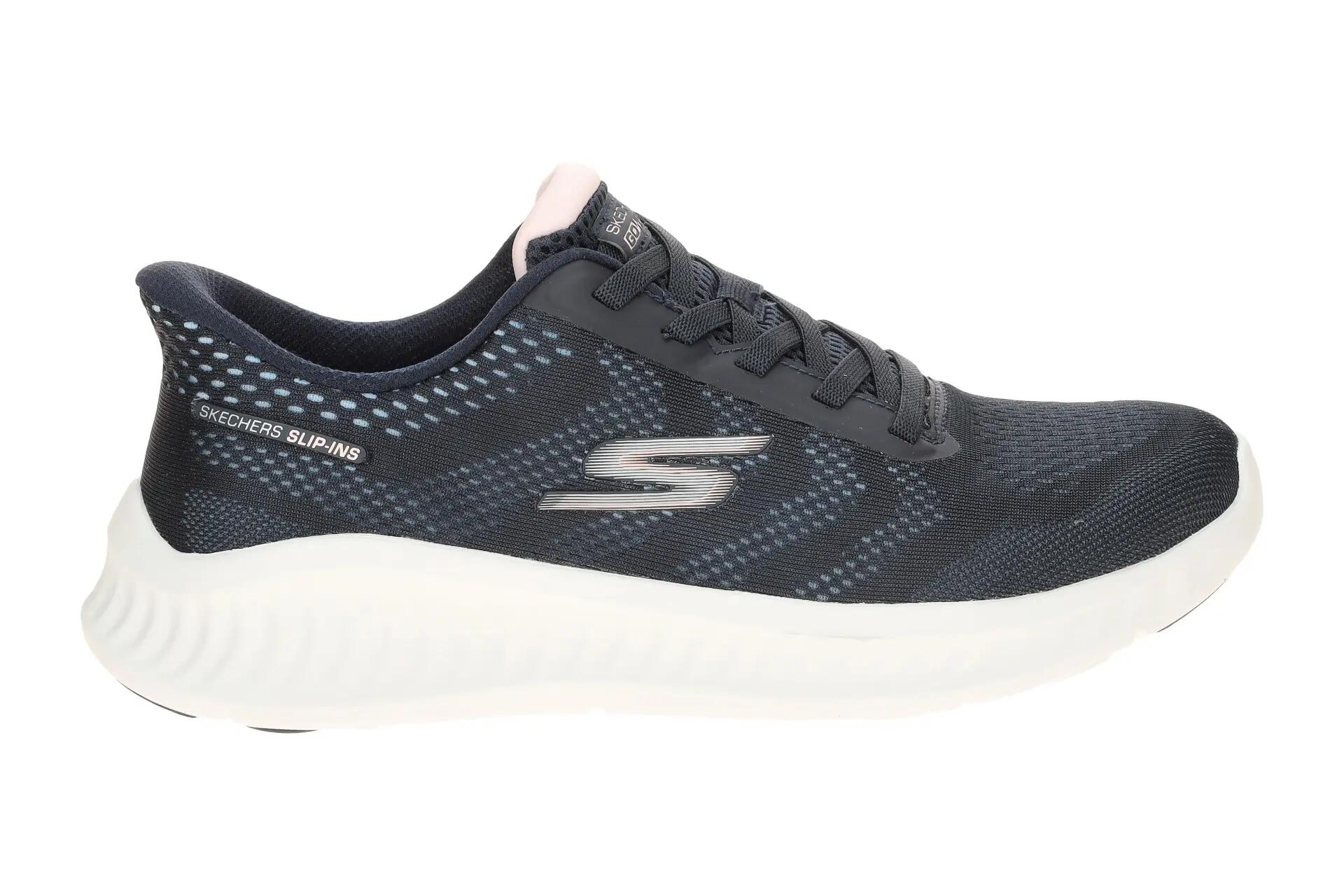 Skechers Go Walk Now Schuhe Sneakers blau SLIP-INS 125643 2/7
