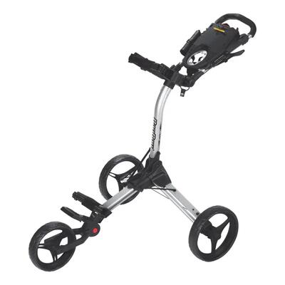 Compact 3 is golftrolley zilver/zwart