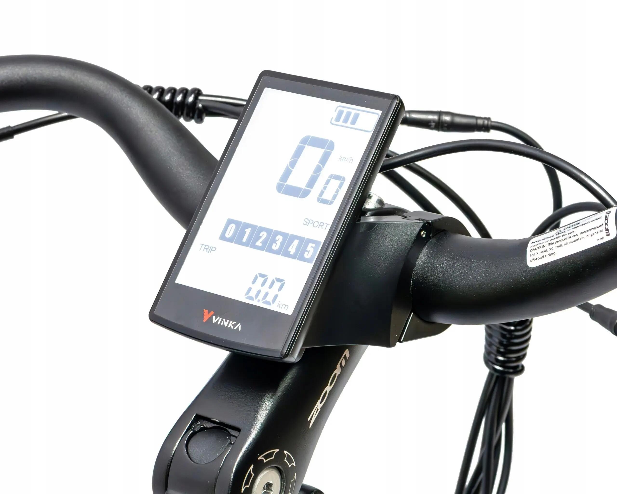 Rower elektryczny trekkingowy 28" 279E, 24 biegów 8/14