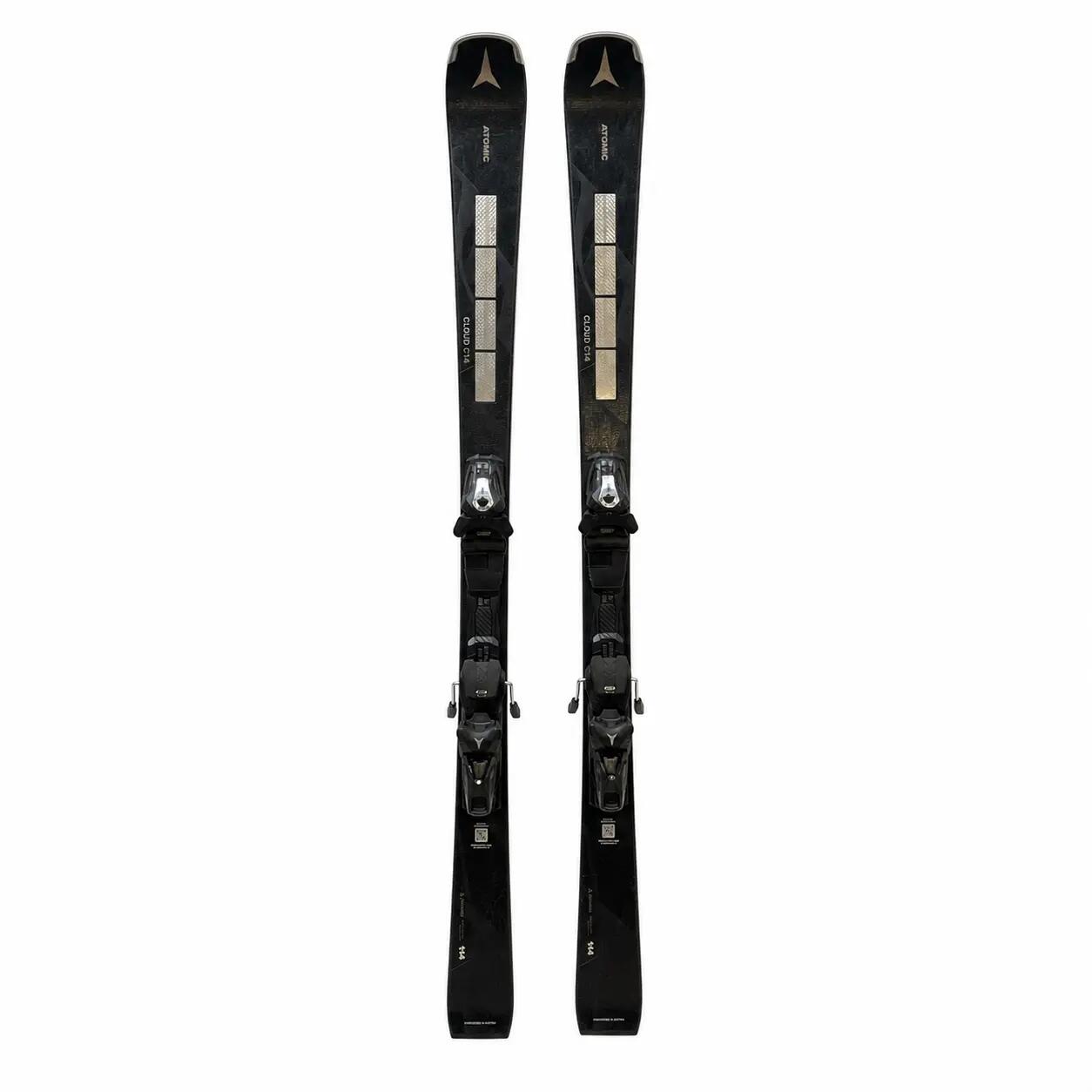 Tweedehands - Ski's Atomic Cloud Q14 Dames Carving Ski + M10 GW Binding-144 2/3