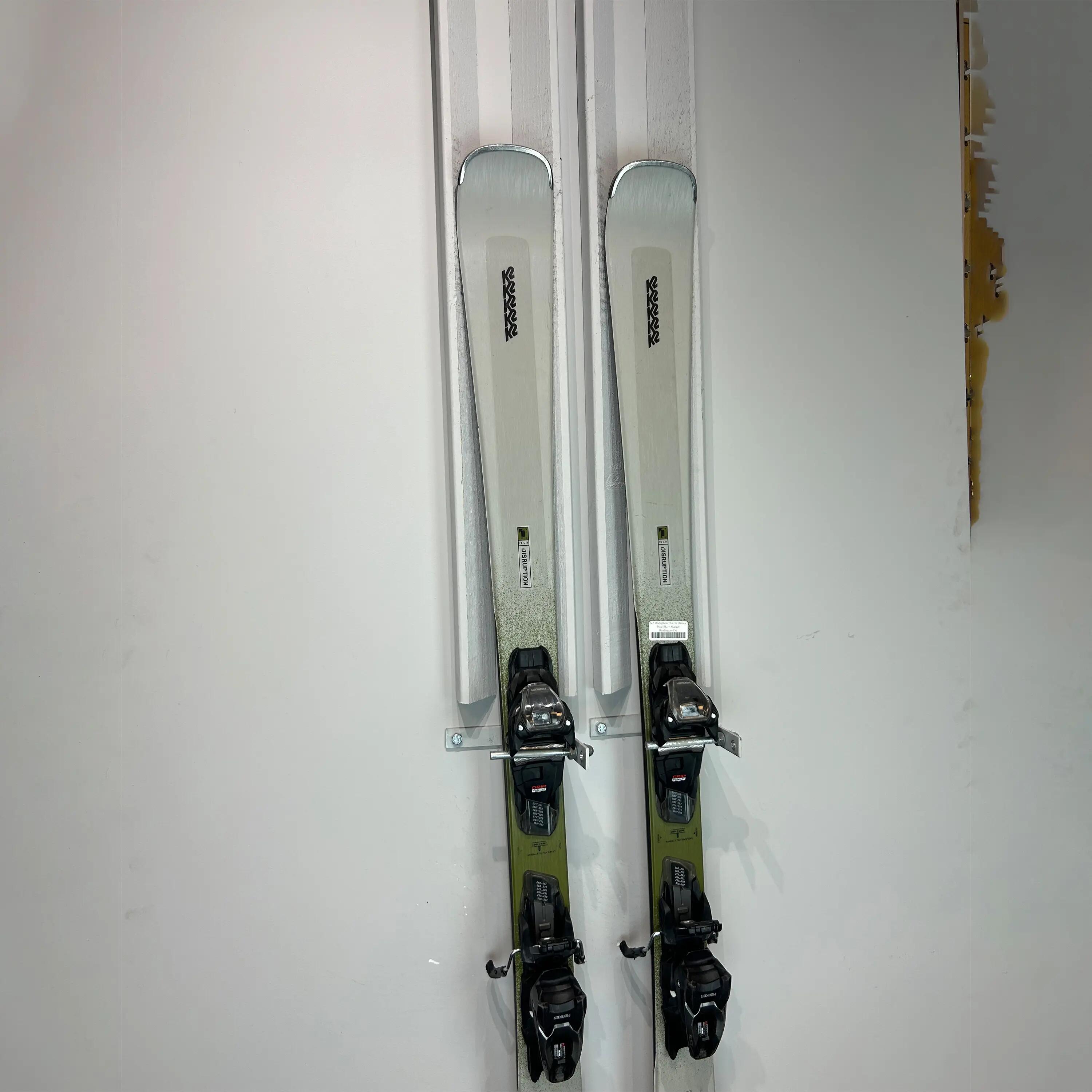 Tweedehands - Ski's K2 Disruption 76 CTi Dames Piste Ski + Marker Bindingen-156 6/6