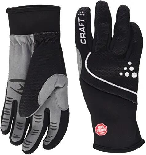 Handschoenen - Multisport - Heren - Mittens, reflecterende elementen - Zwart/Wit 2/3