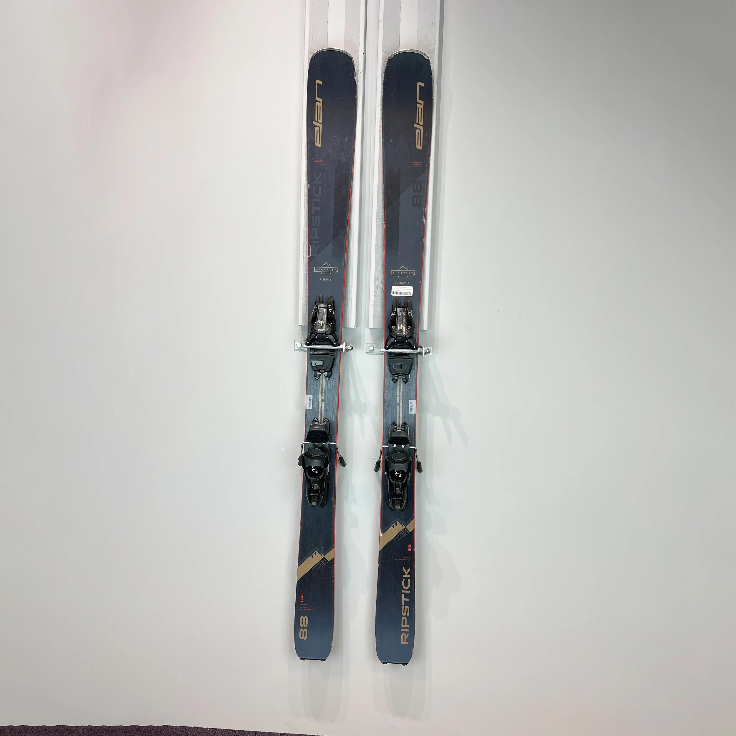 Ski's Elan Ripstick 88 – Veelzijdige All-Mountain Ski met Bindingen-156 5/6