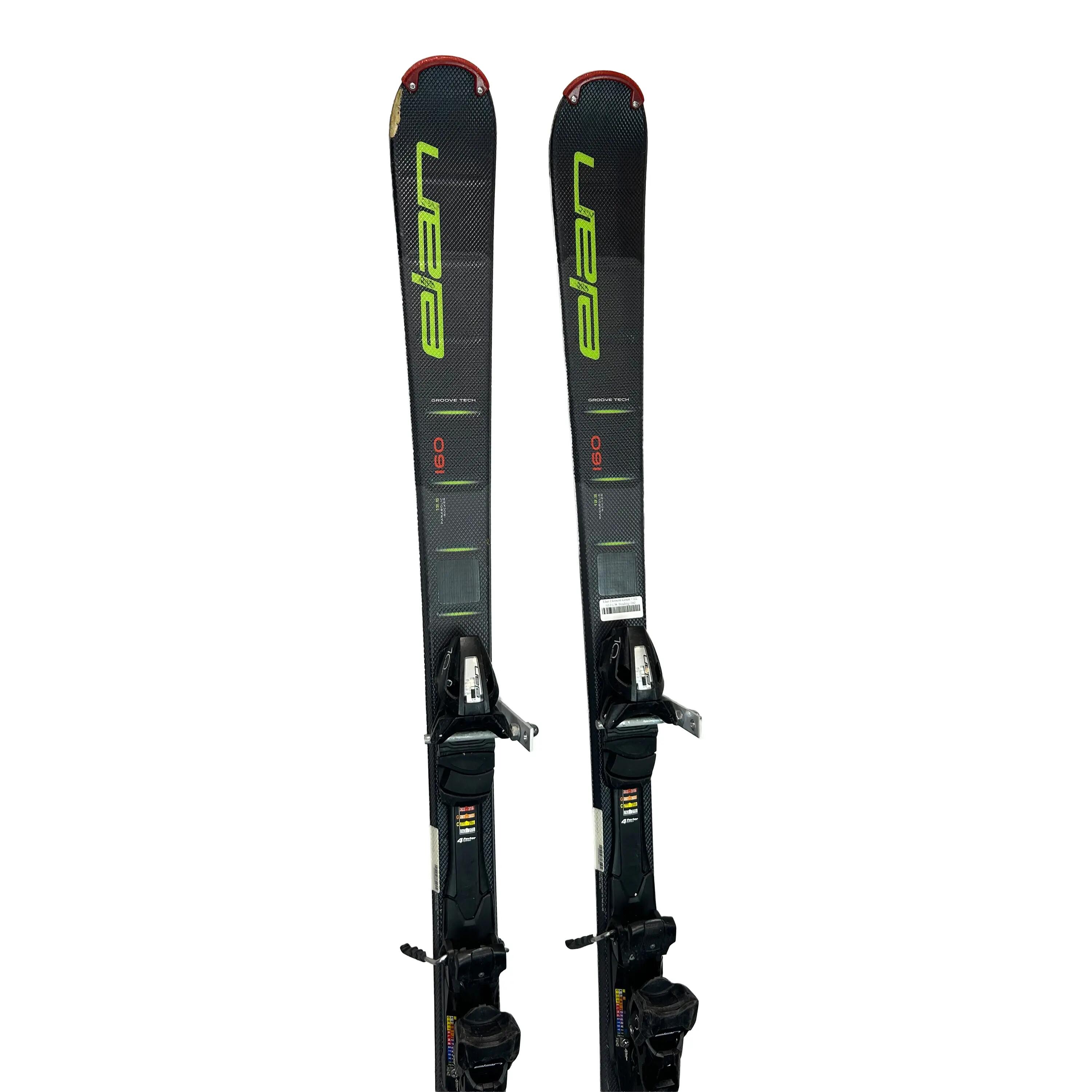 Tweedehands - Ski's Elan Element Green + EL 10.0 GW Binding-160 3/6