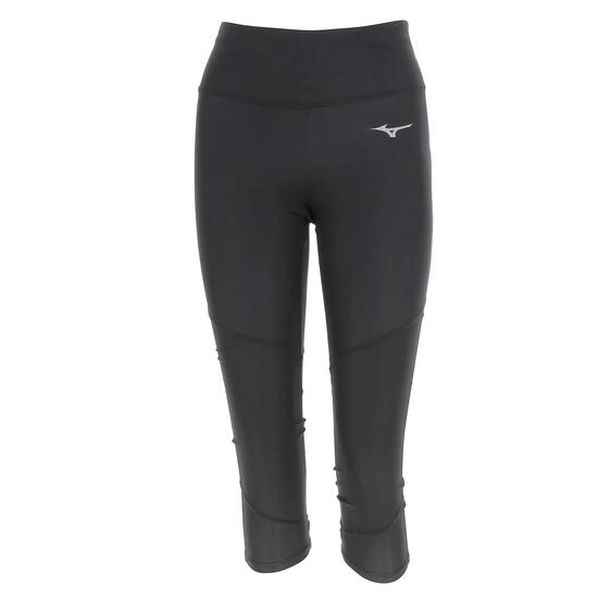 Legging - Running - Dames - Impulse Core - 3/4, Naadloos, Hoge taille - Zwart