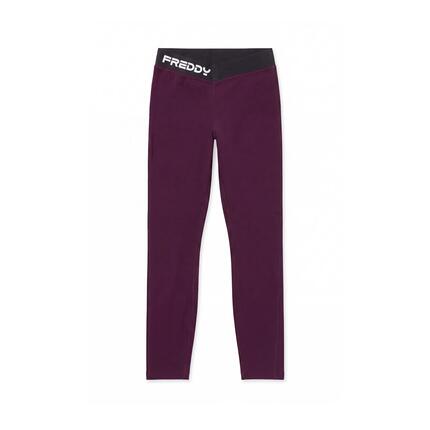 Legging 7/8 à taille haute avec élastique jacquard en V
