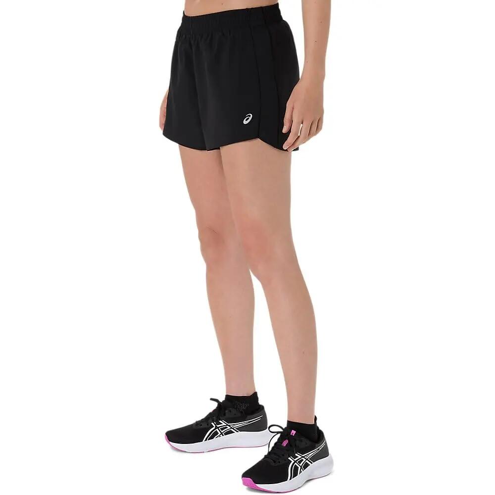 Shorts - Running - Donna - Leggeri, Traspiranti - Icon 4" - Nero 4/4