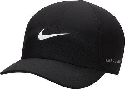 Pet - baseball - unisex - dri-fit adv - zweetafvoer, uv-bescherming - zwart/wit