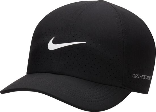 Pet - Baseball - Unisex - Dri-FIT ADV - Zweetafvoer, UV-bescherming - Zwart/Wit