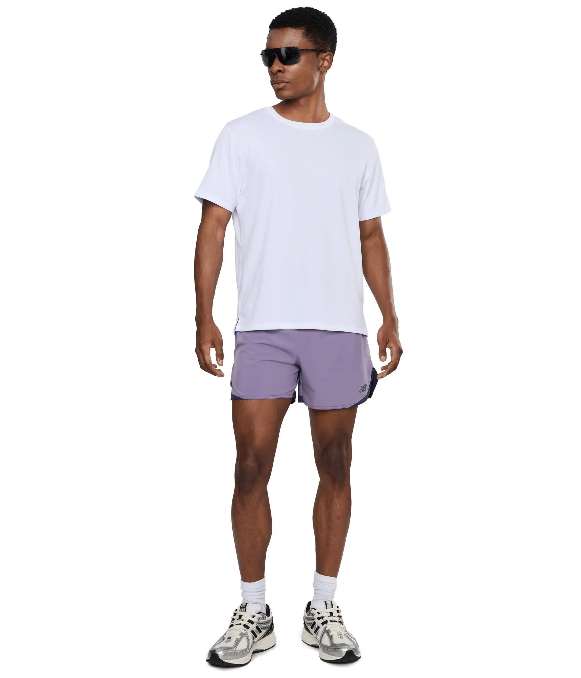 Herren - Running - Shorts - leicht, atmungsaktiv - Run Essentials - lila 4/4