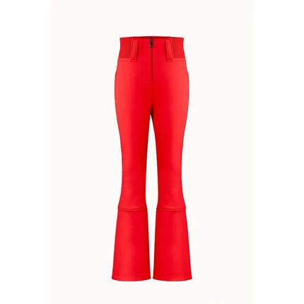 Damen - Ski - Skihose - schlanker Schnitt, wasserfest, Softshell - Glory - rot