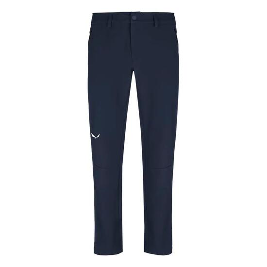 Pantalon - trekking - homme - softshell, coupe-vent - bleu marine