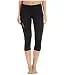 Leggings capri - Running - Donna - Traspirante - Nero 3/4