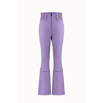 Pantalon de ski - femme - softshell, taille haute - glory - violet